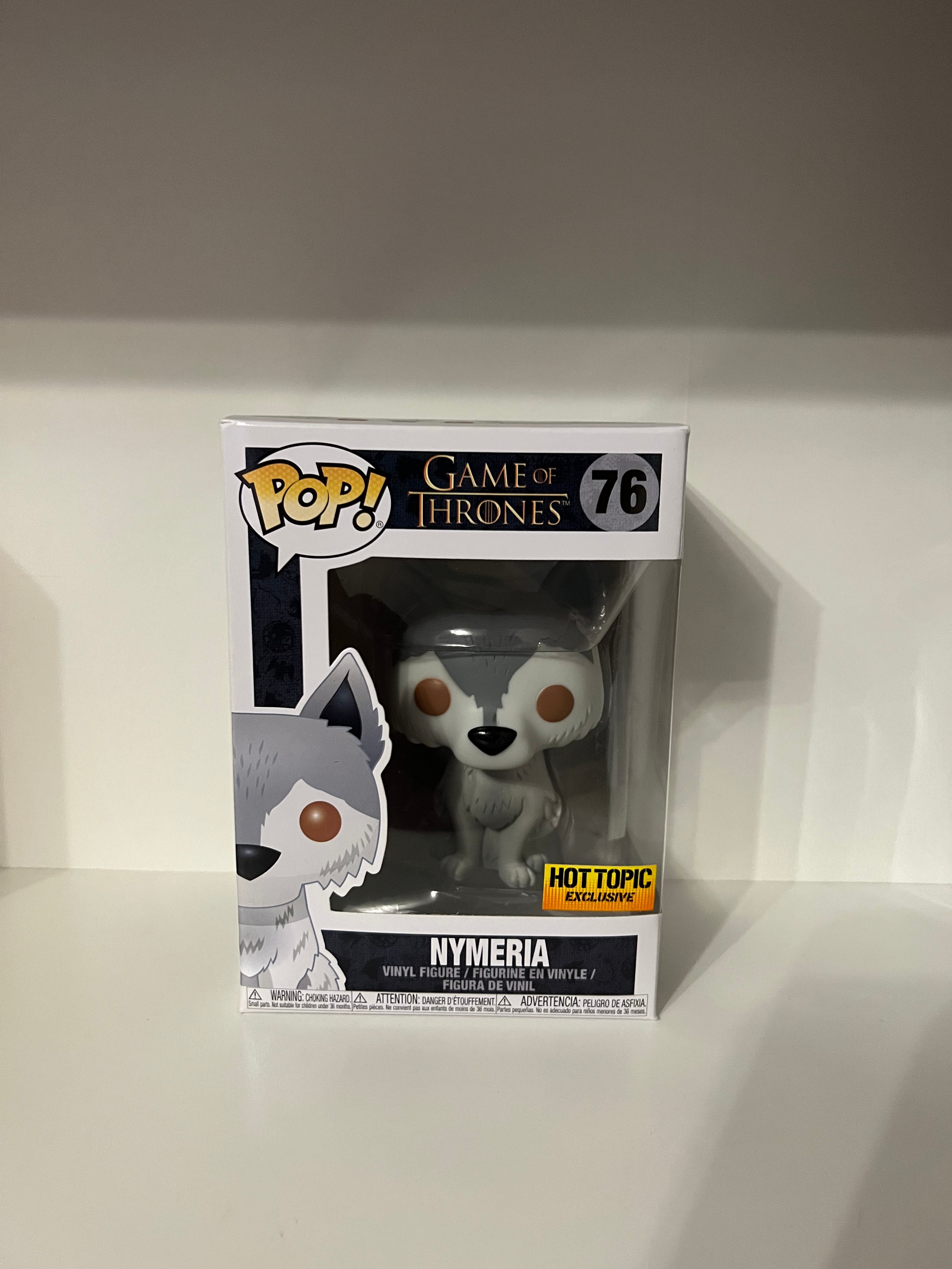 #76  Nymeria hot topic exclusive - Game of Thrones Online now