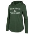 Ladies 47 Frankie Hooded Long Sleeve - Green Monster Discount