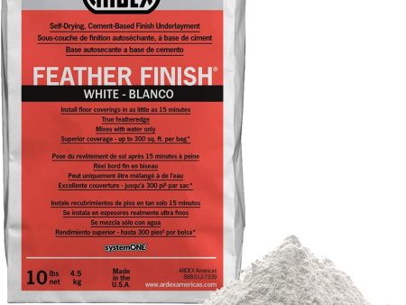 Self-Drying Cement-Based Finish Underlayment - Ardex Feather Finish® 10LB Online now