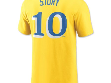 Nike City Connect Player T-Shirt Story #10 - Yellow For Sale