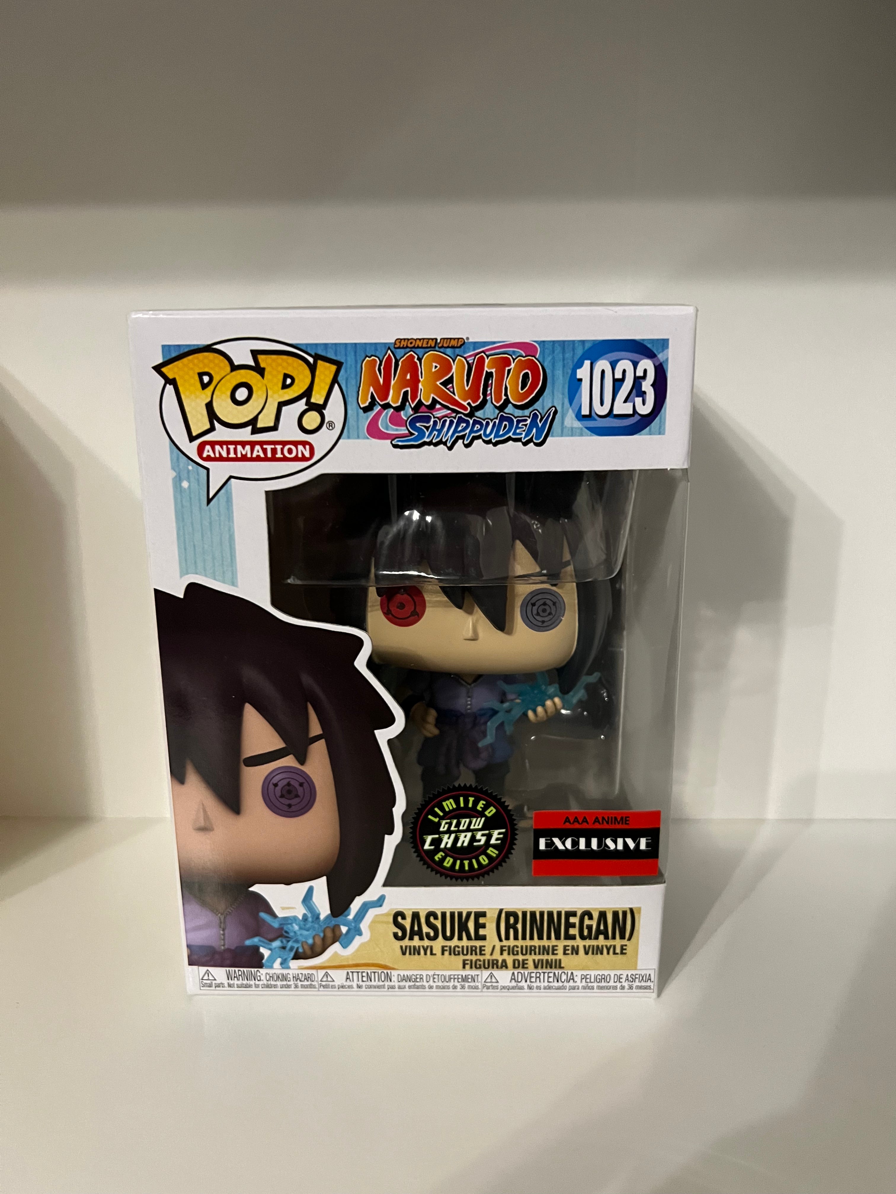 #1023  Sasuke (Rinnegan) Glow Chase - Naruto (AAA Anime exclusive) Discount