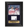 Game Used - Jersey Plaque - Yoshida Cheap