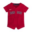 Newborn Jersey Romper - Red Online now