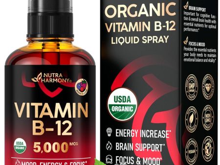 USDA Organic Vitamin B12 Spray Online Sale