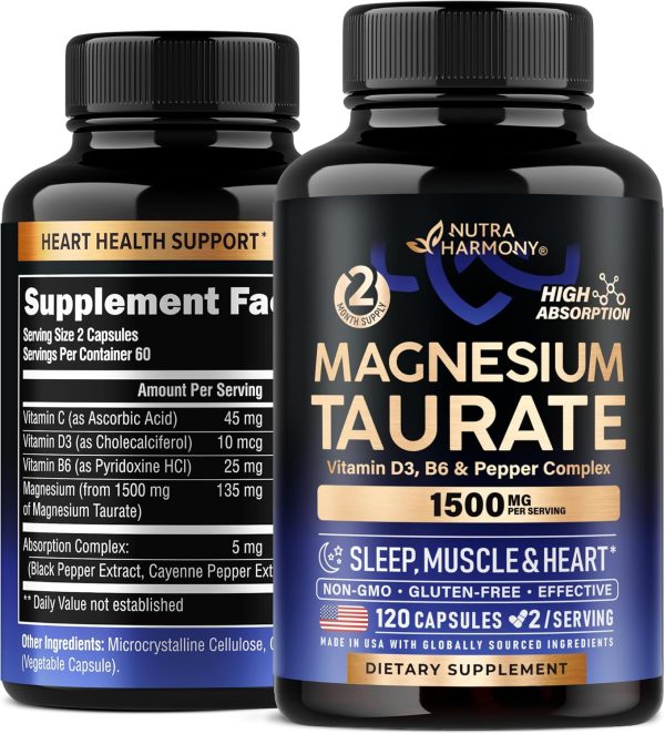 Magnesium Taurate Capsules Online now