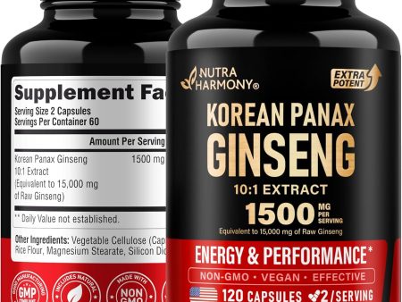 Korean Red Panax Ginseng Supplement for Men For Cheap