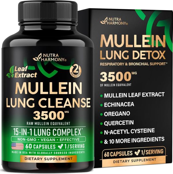 Mullein Lung Detox & Cleanse For Sale