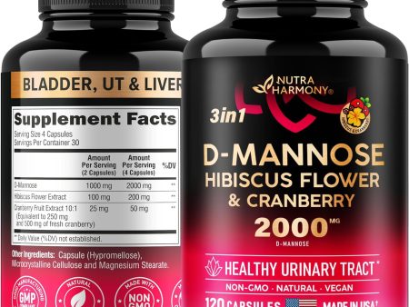 D-Mannose 2000mg Capsules Supply