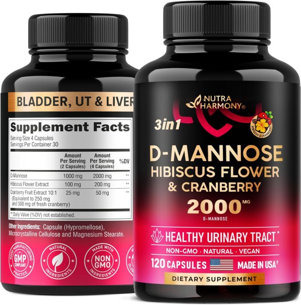 D-Mannose 2000mg Capsules Supply