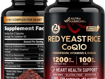 Red Yeast Rice with CoQ10 Supplement on Sale