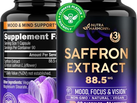 Saffron Extract Supplement on Sale