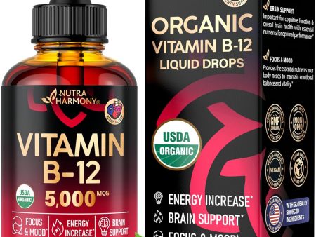 USDA Organic Vitamin B12 Sublingual Drops Online Hot Sale